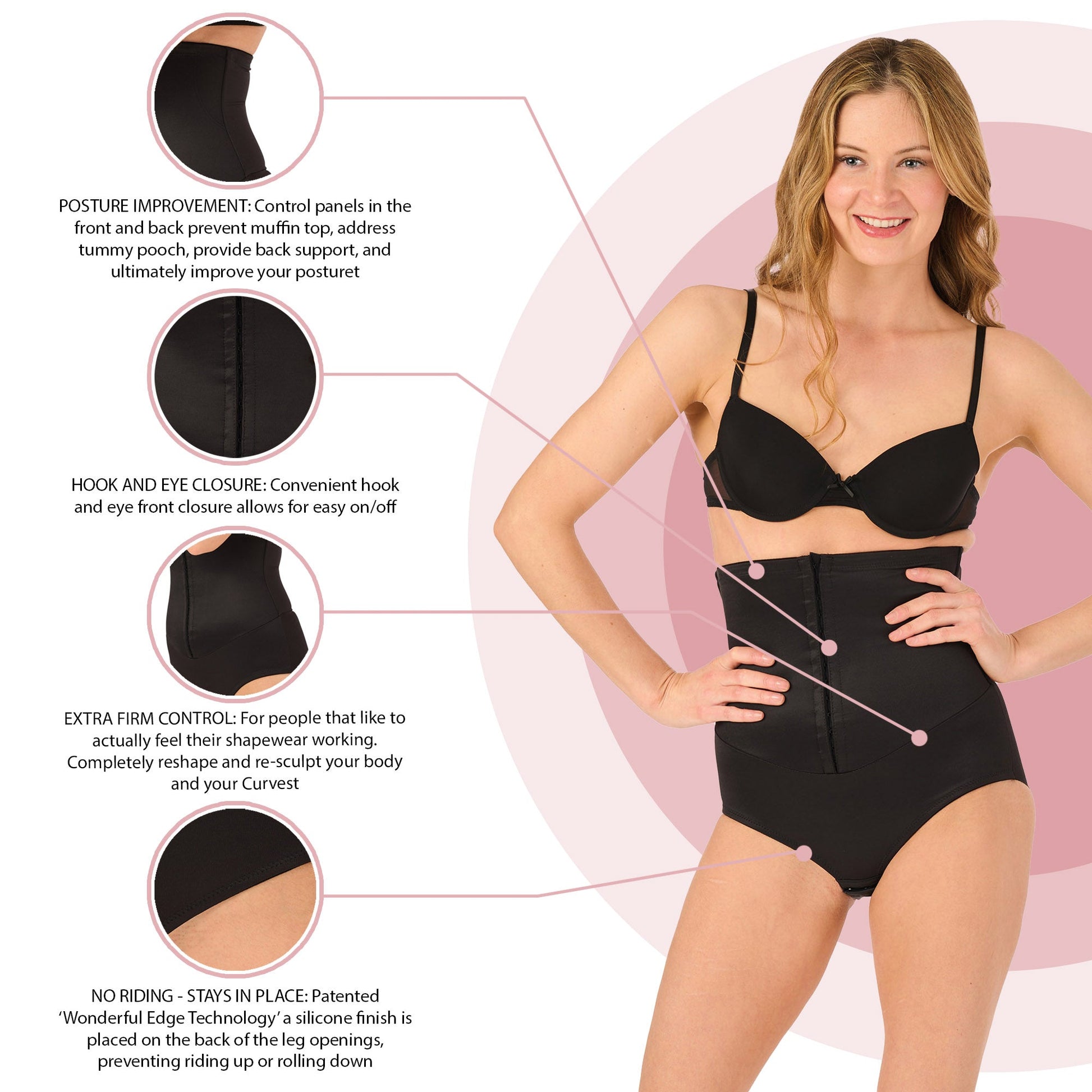 Hi Waist Cincher Brief  Brief  Miraclesuit.