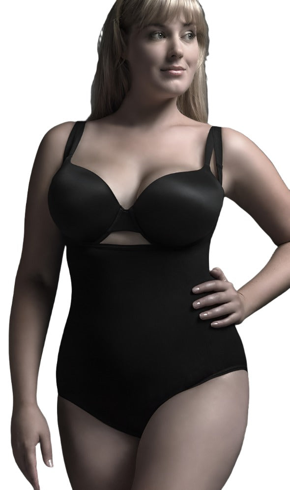 Seamless Open Bust Bodysuit  Body  Body Wrap.