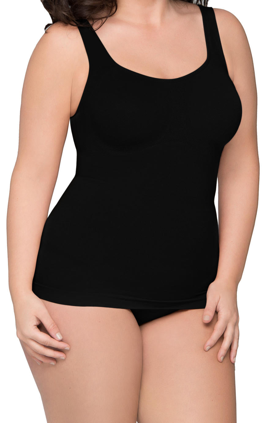 Seamless Long Tank Top  Torsette  Body Wrap.