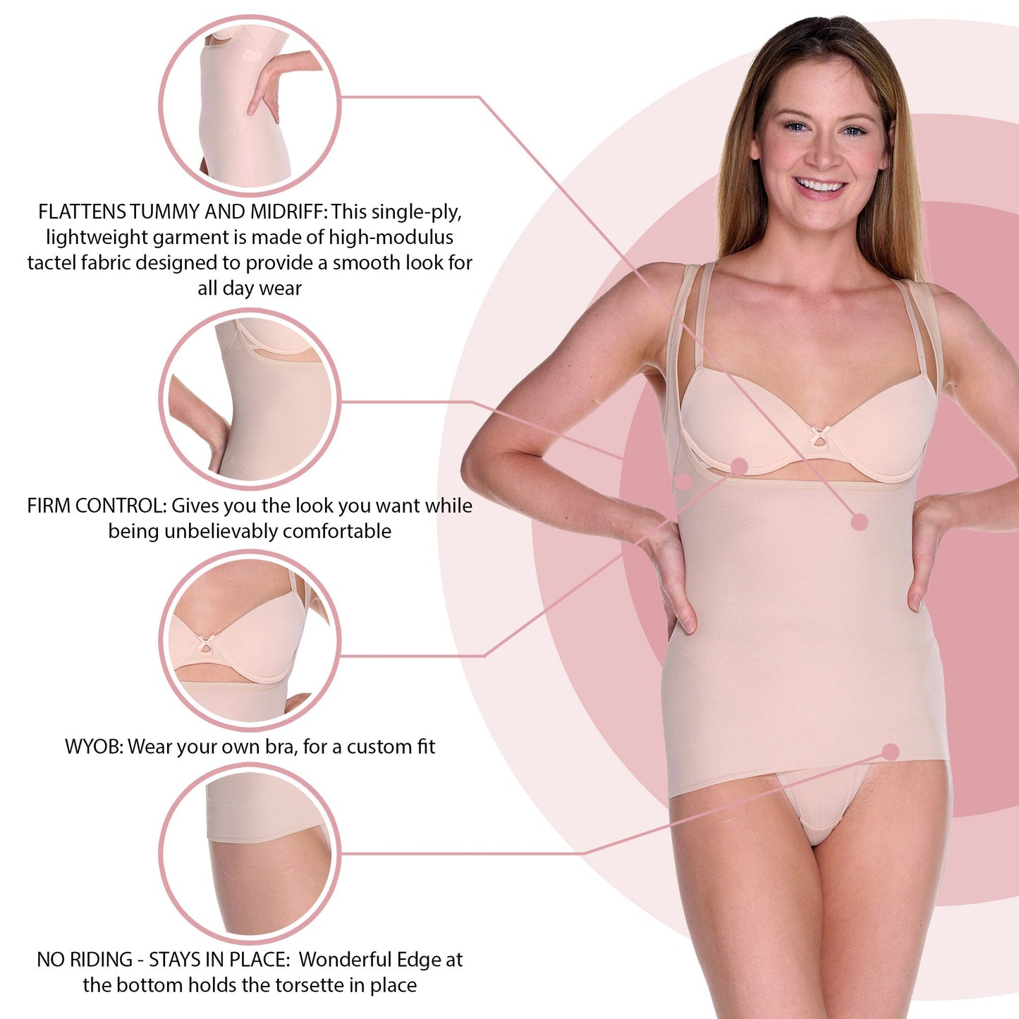 Torsette Bodyshaper  Torsette  Naomi & Nicole.