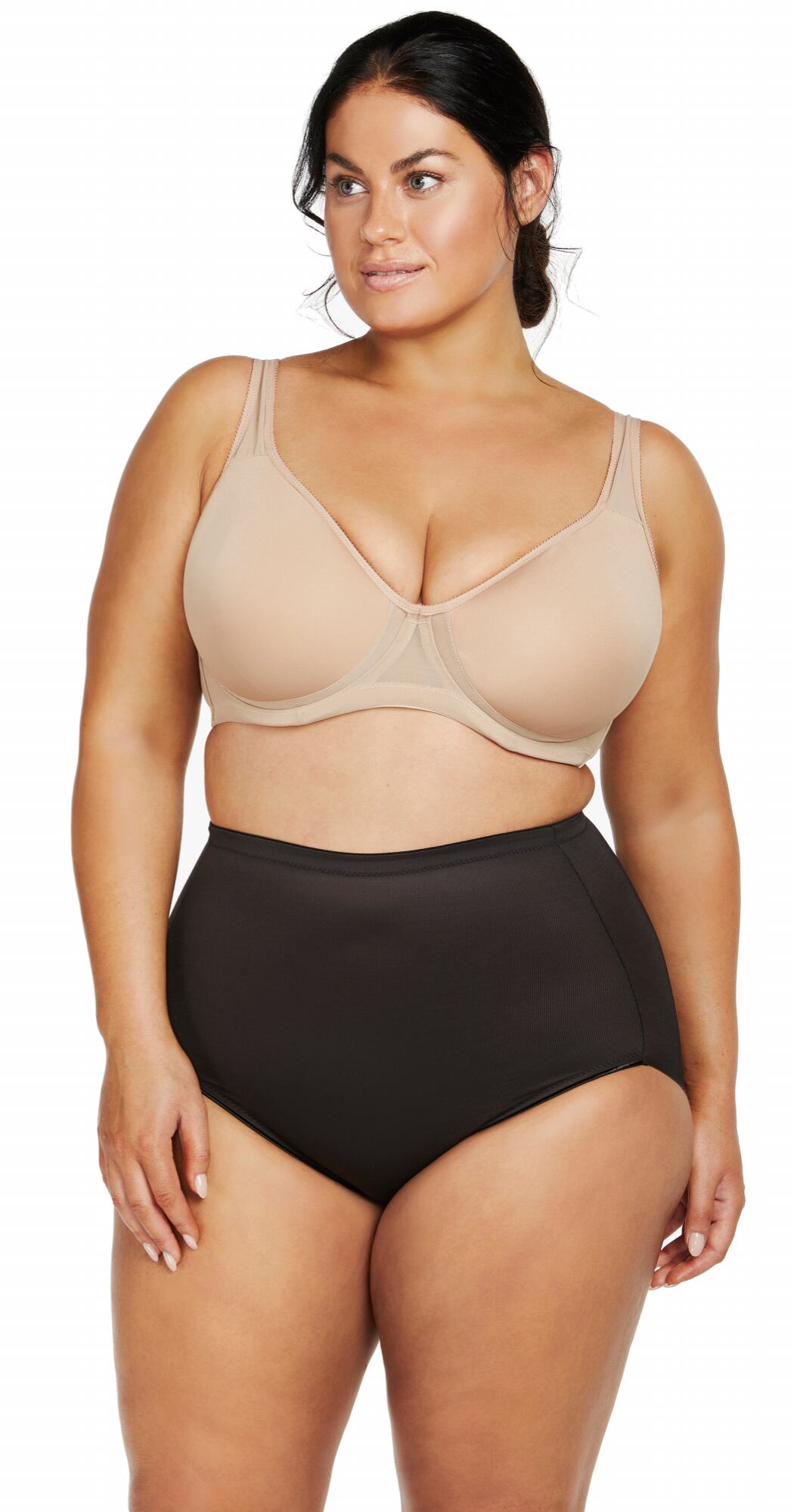 Plus Size Waistline Shaping Brief  Brief  Naomi & Nicole.